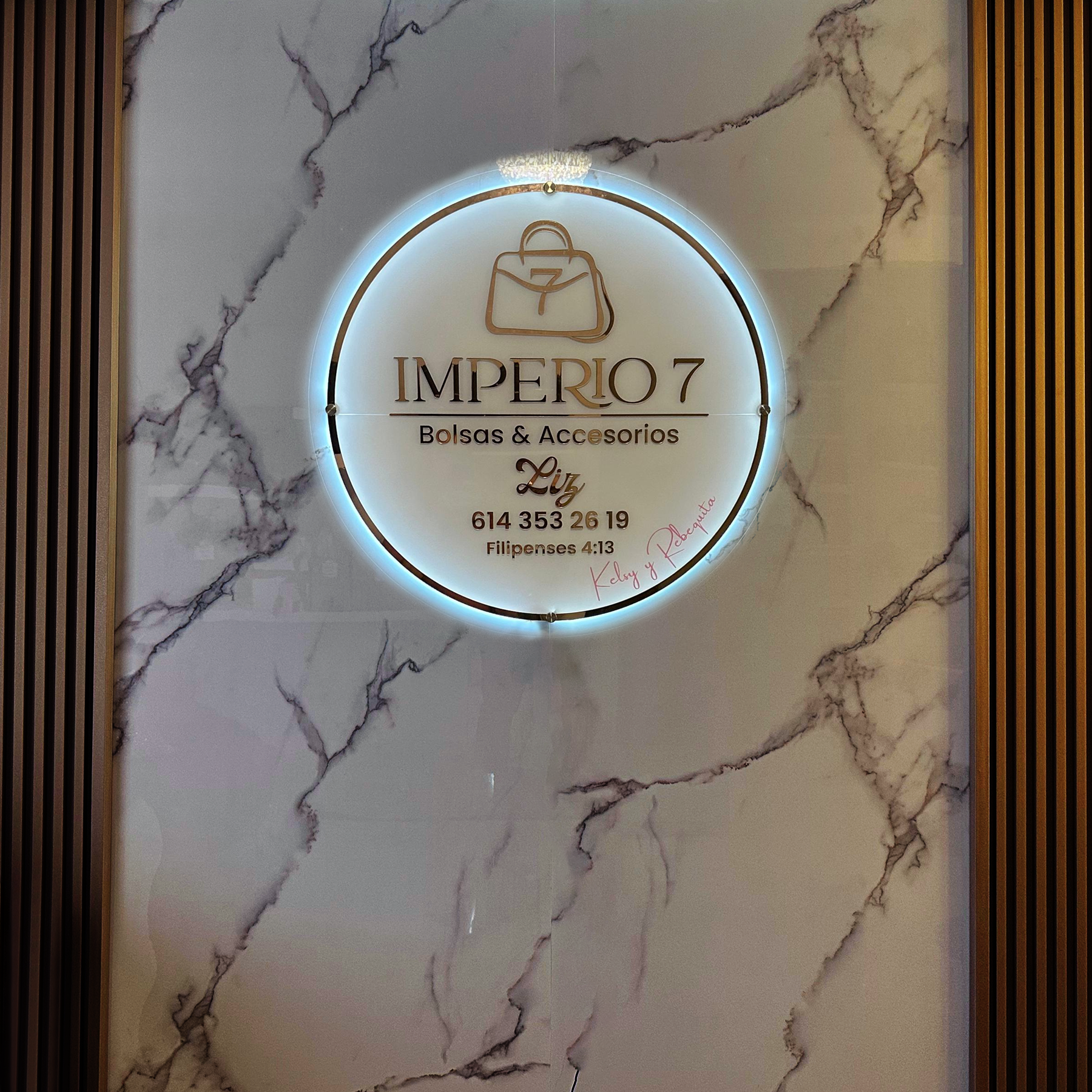 Diseño aplicado con vinil de corte