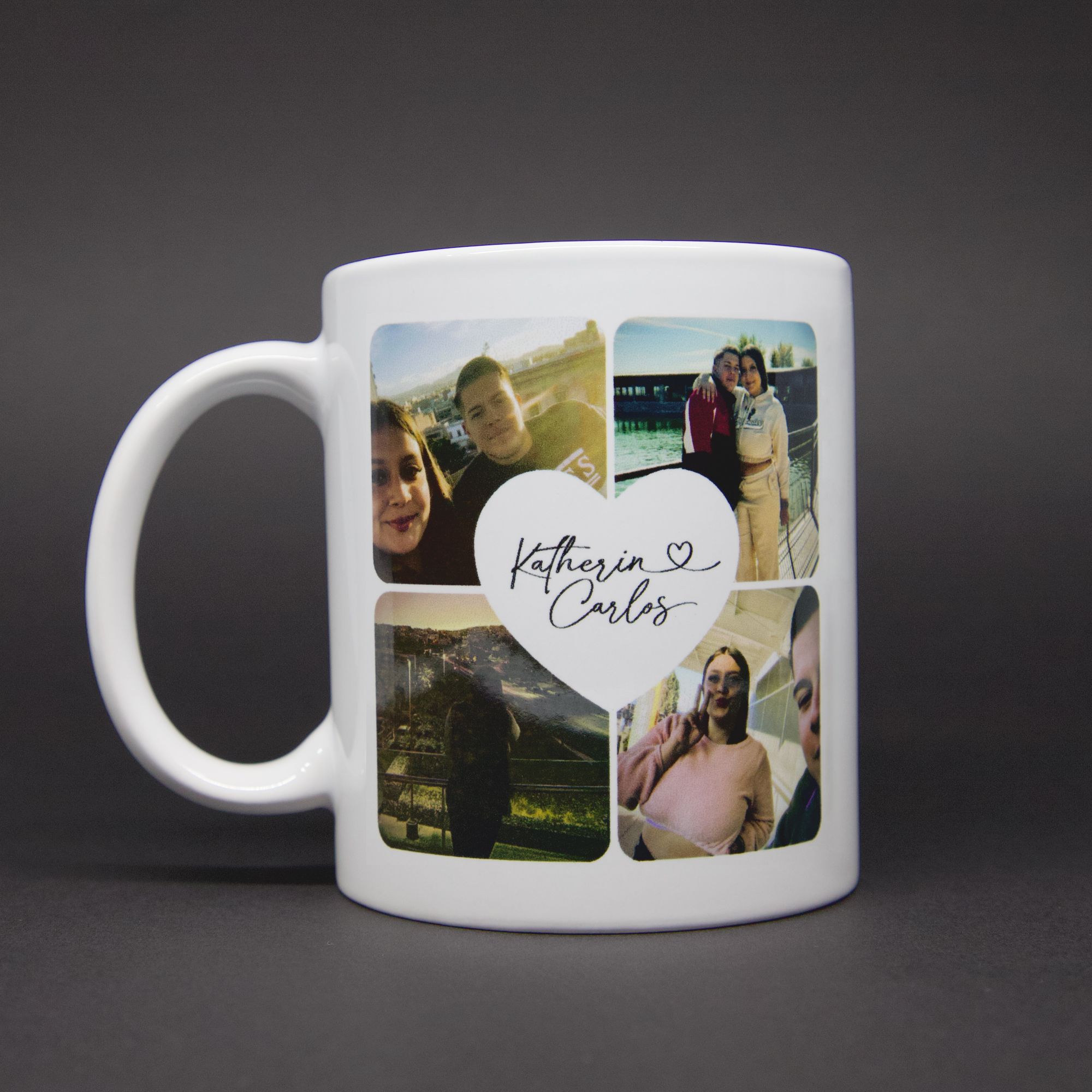Producto sublimado tipo taza personalizada