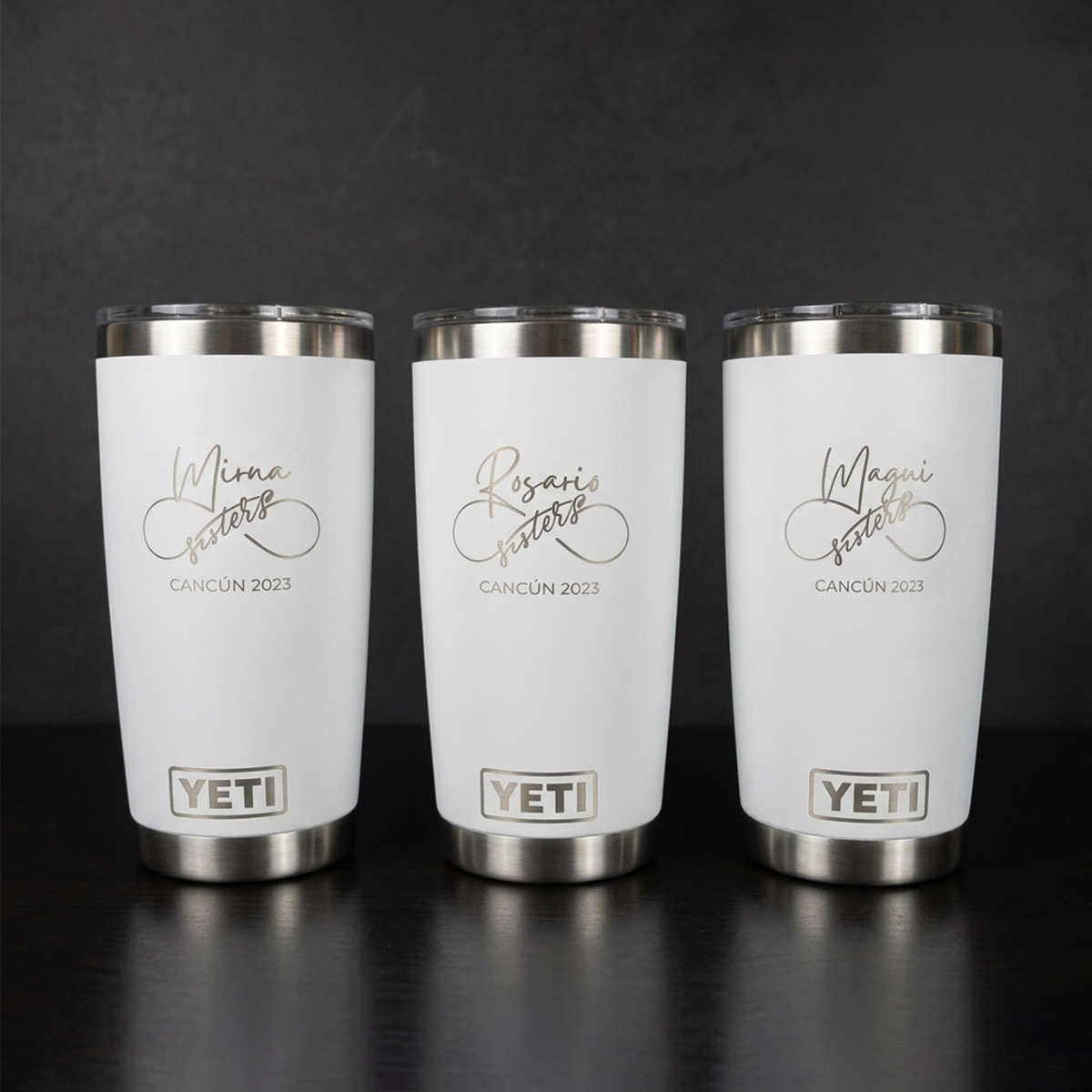 Variantes de termos con grabado personalizado